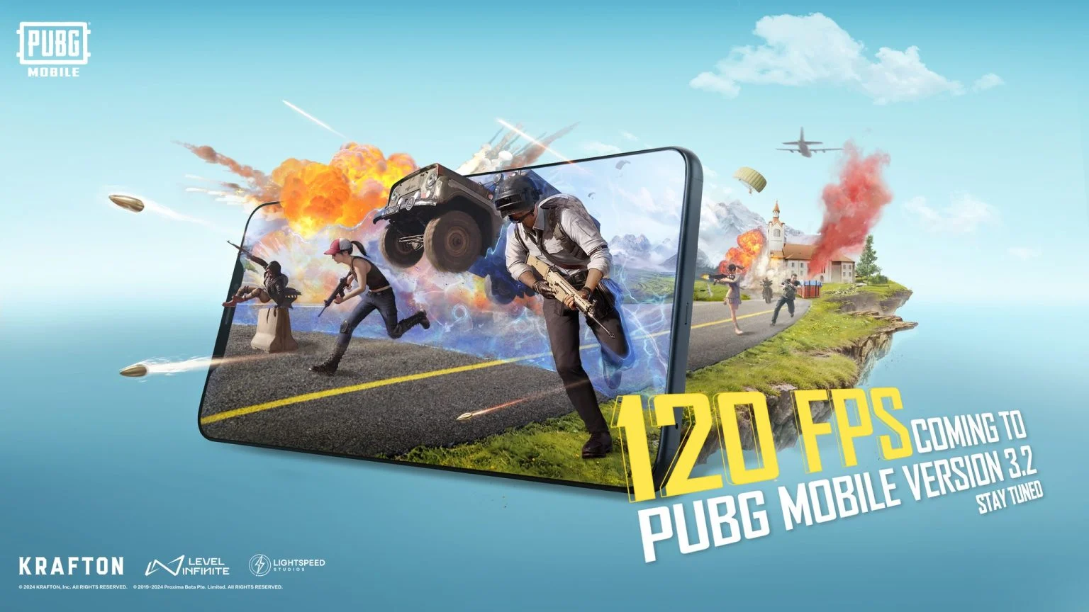120 FPS screen mode comes with PUBG Mobile v3.2 update