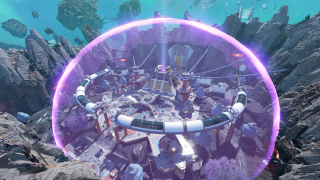 Above shot of Quarantine Zone on Broken Moon.